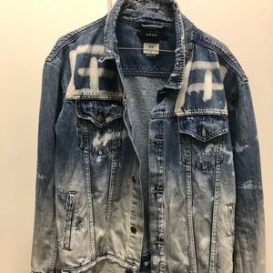 Ksubi “Oh G” washed denim jacket